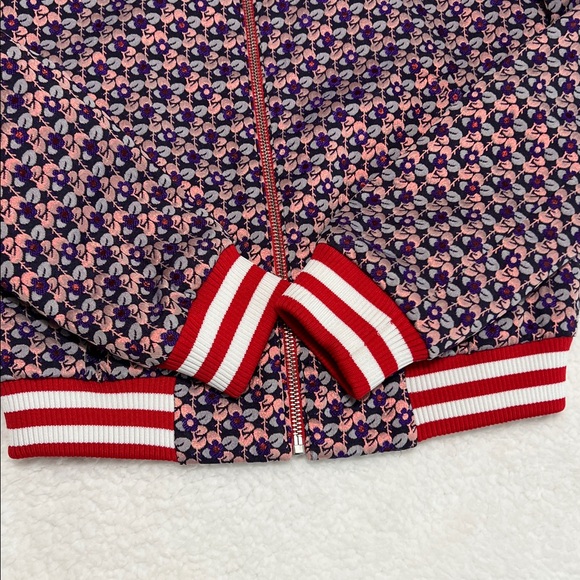 Maje Boyana Floral Jacquard Bomber Jacket Size 36 Small EUC - Picture 12 of 12